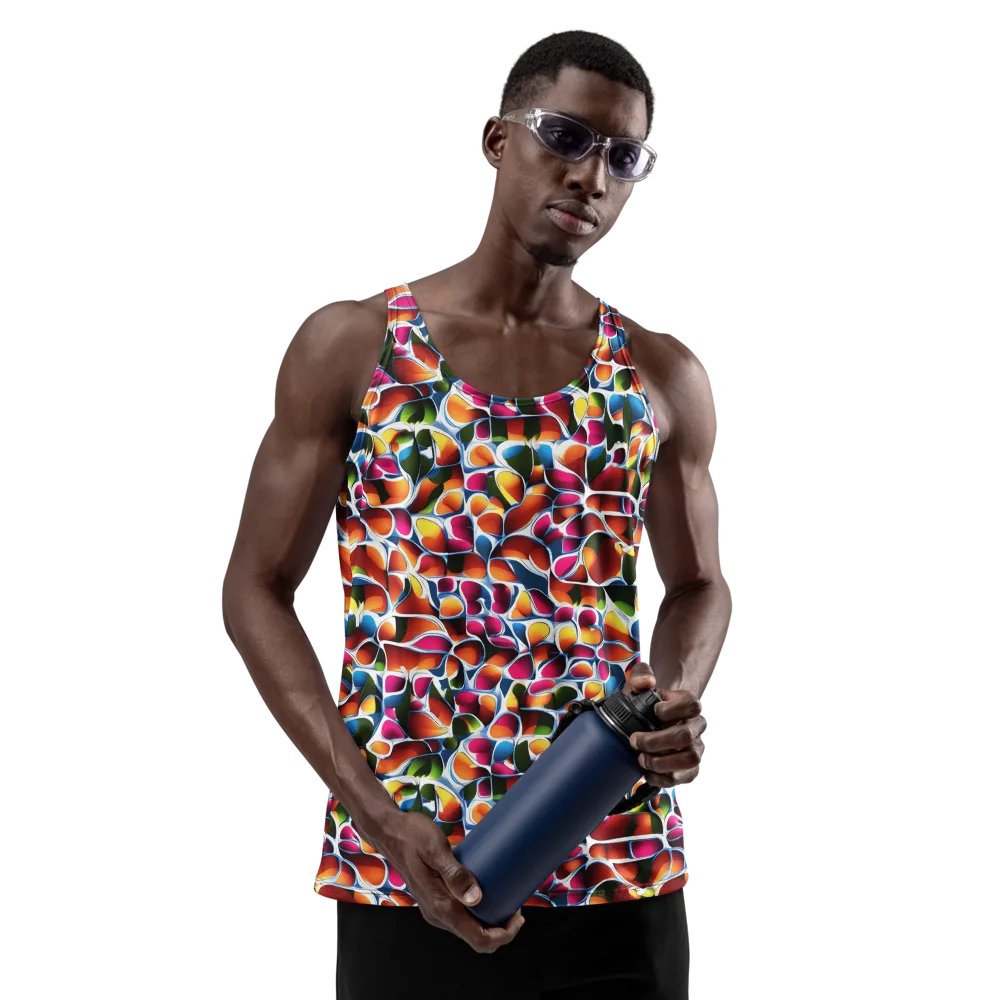 Prism Puddle on Men's Tank Top — Front