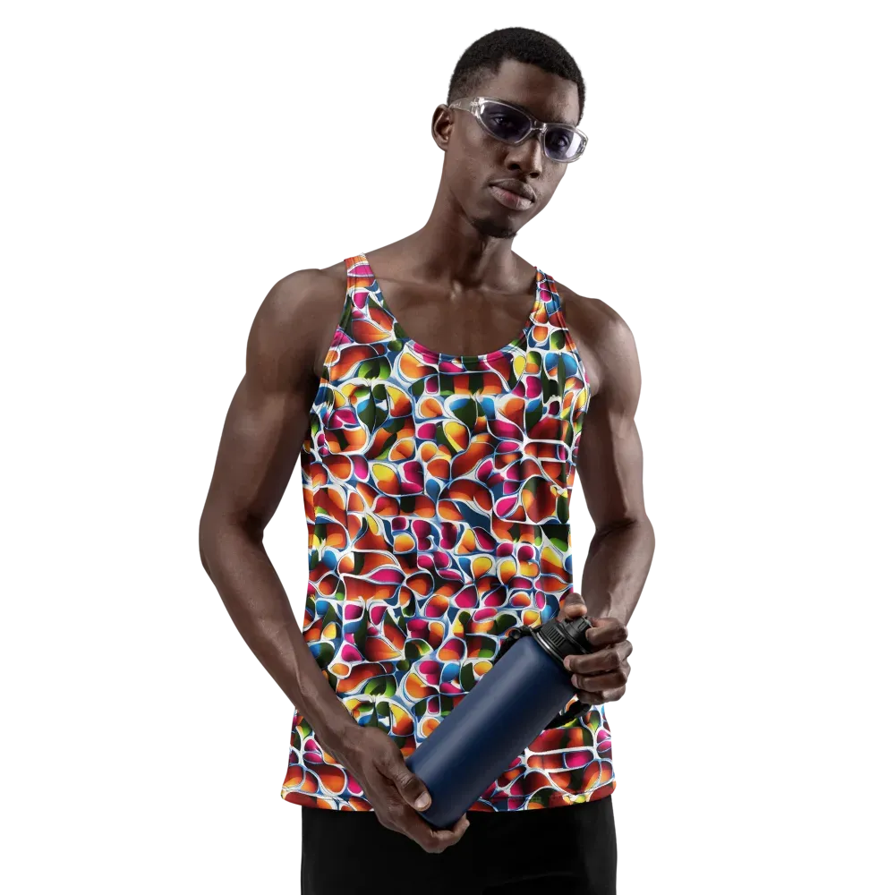 Prism Puddle on Men's Tank Top — Front