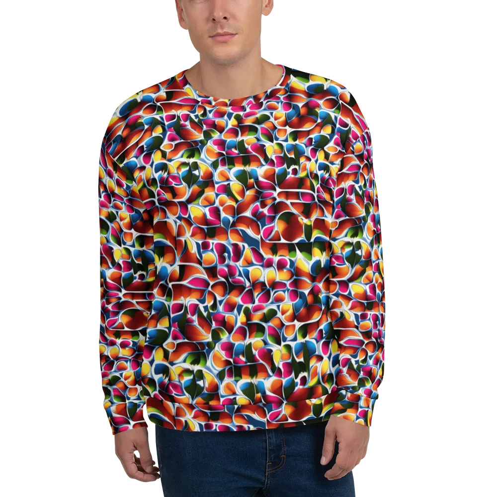 Prism Puddle on Sweatshirt — Front