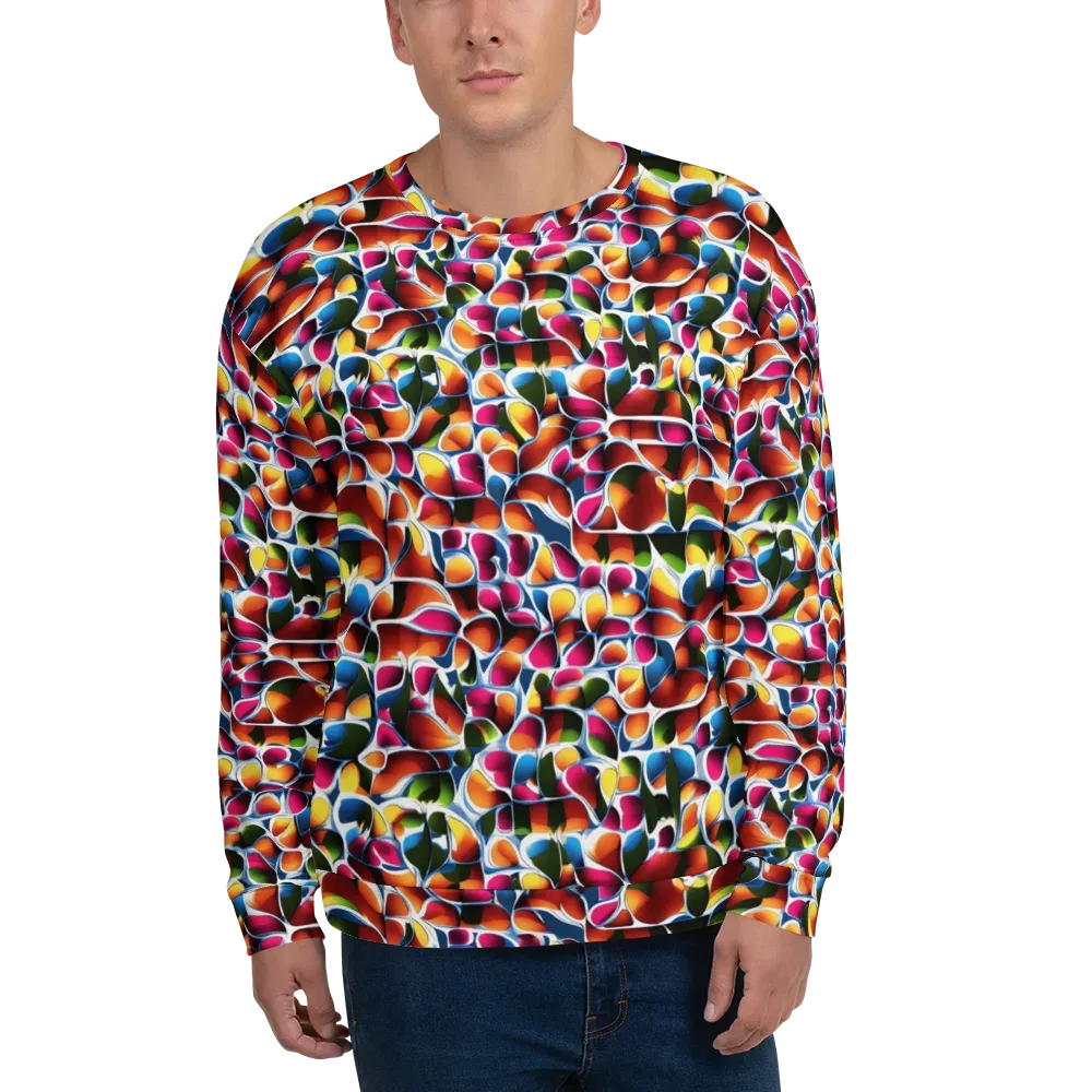 Prism Puddle on Sweatshirt — Front