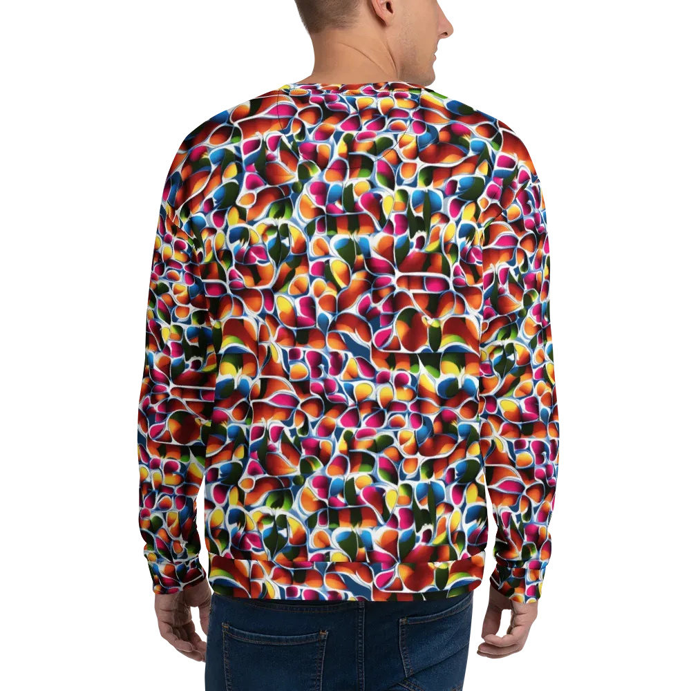 Prism Puddle on Sweatshirt — Back