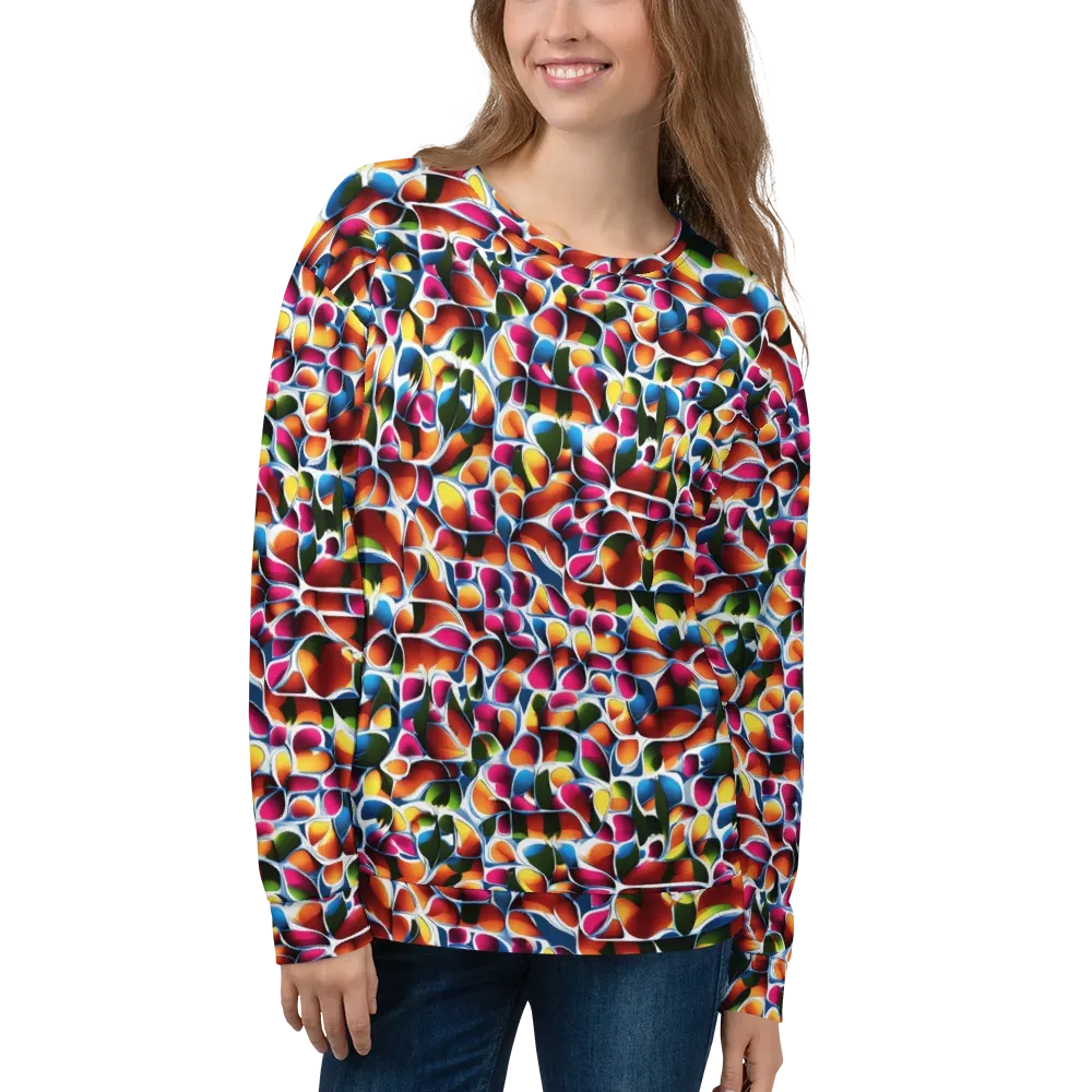 Prism Puddle on Sweatshirt — Front