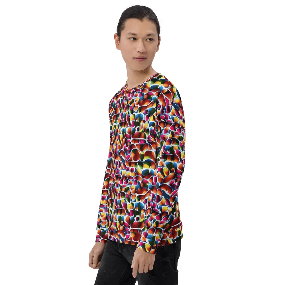 Prism Puddle on Sweatshirt — Left Front