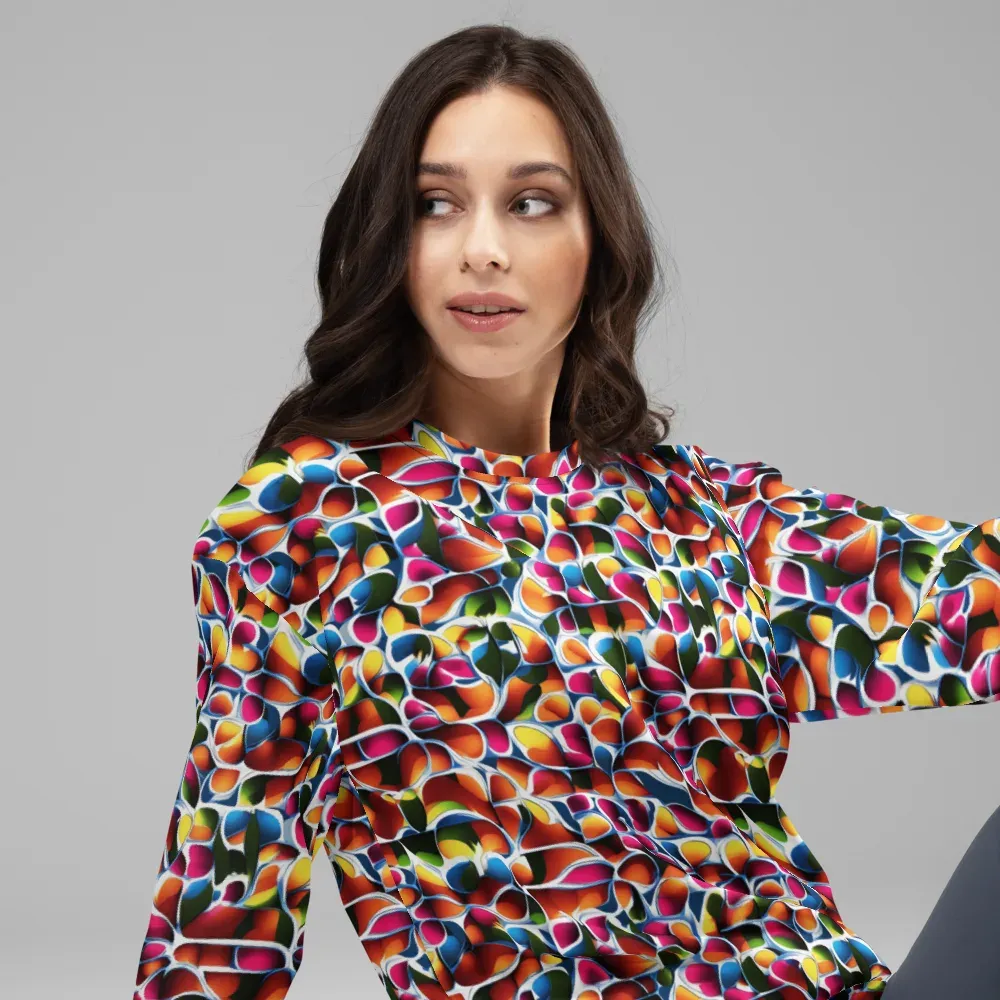 Prism Puddle on Sweatshirt — Right Front