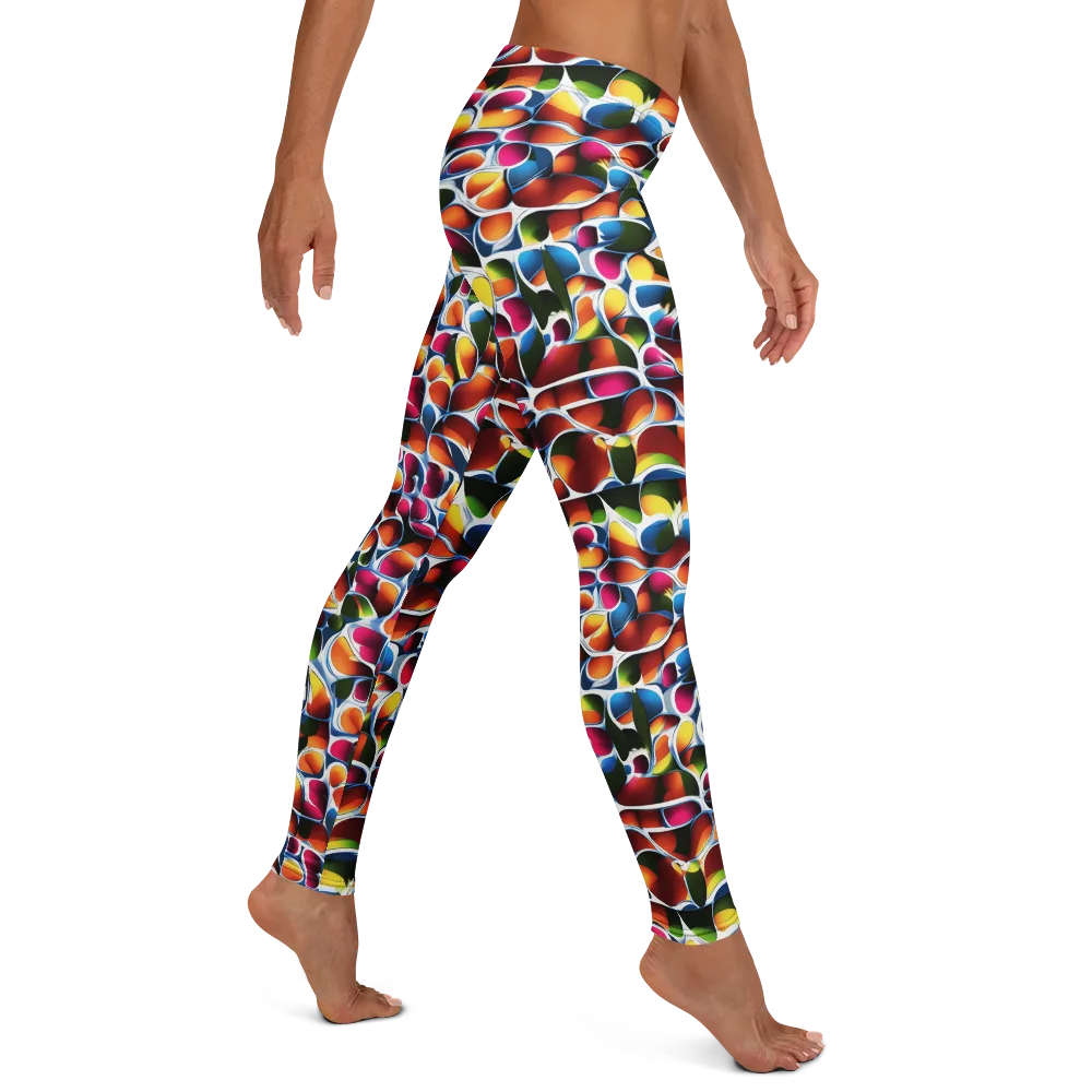 Prism Puddle on Leggings — Right