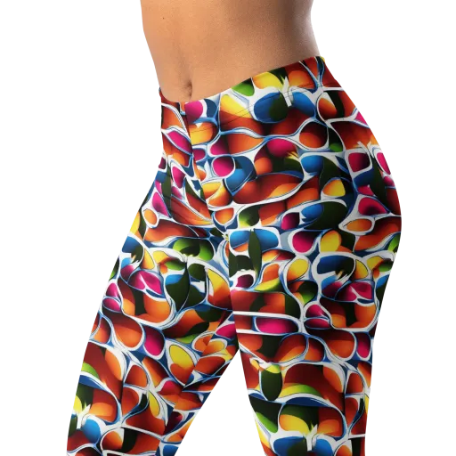 Prism Puddle on a Leggings