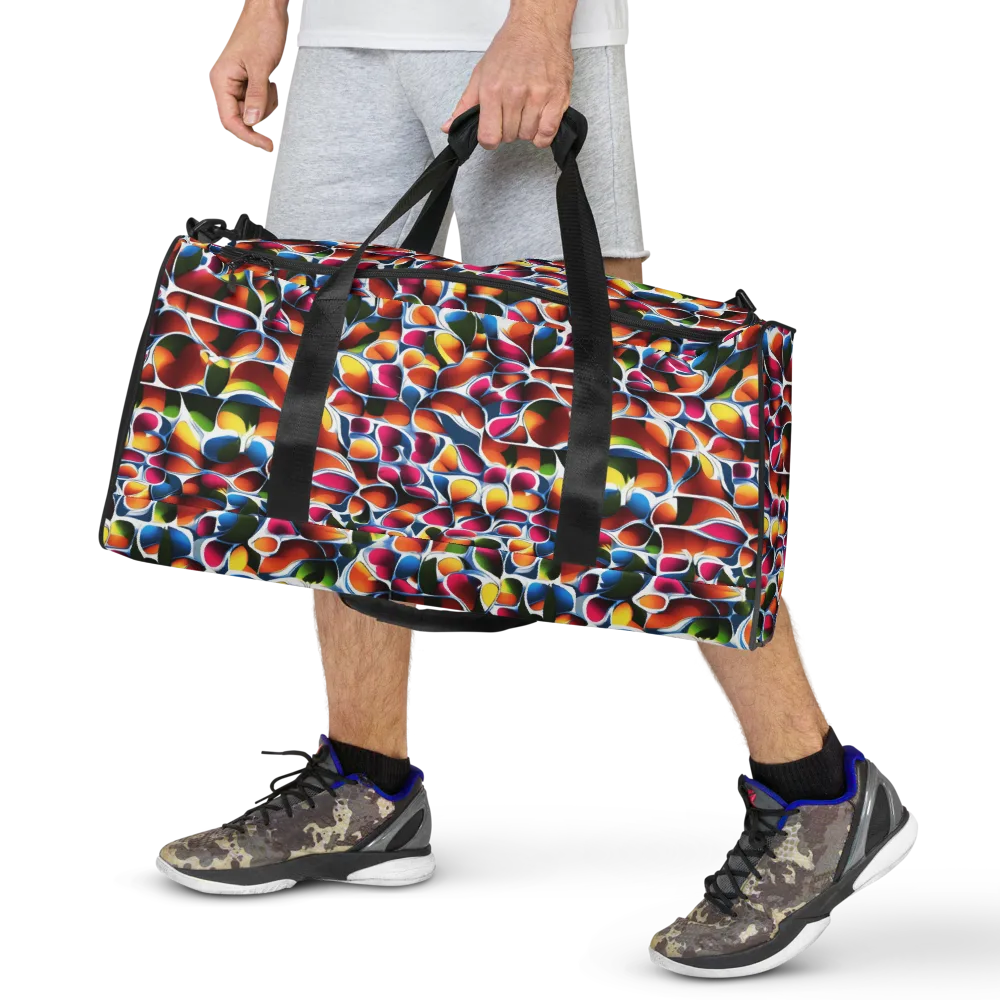 Prism Puddle on Duffle Bag — Front