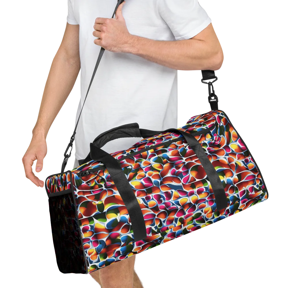 Prism Puddle on Duffle Bag — Right Front
