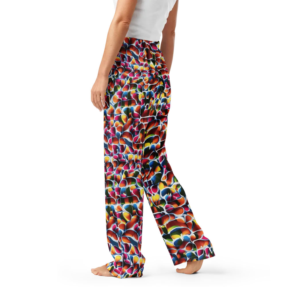 Prism Puddle on Women's Pajama Pants — Left