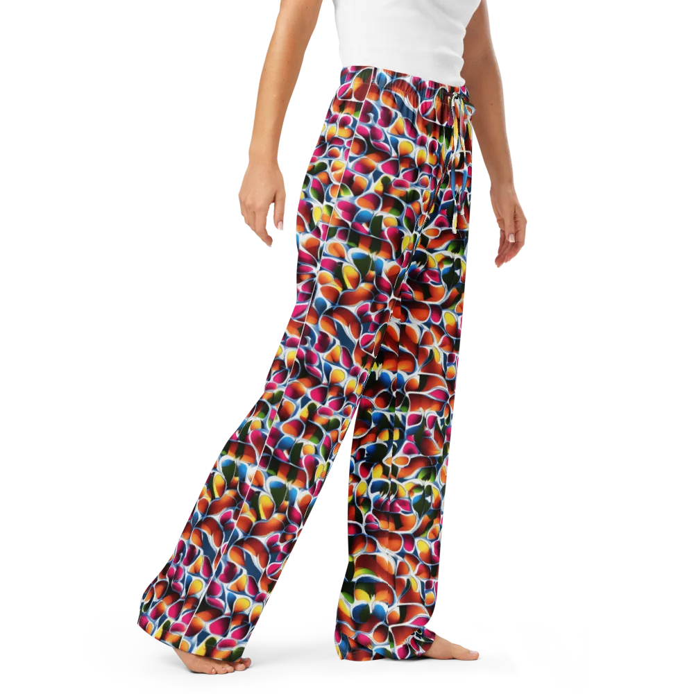 Prism Puddle on Women's Pajama Pants — Right Front