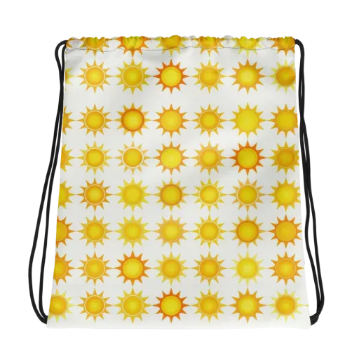 Solar Parade on a Drawstring Bag