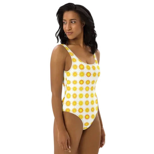 Solar Parade on a One-Piece Swimsuit