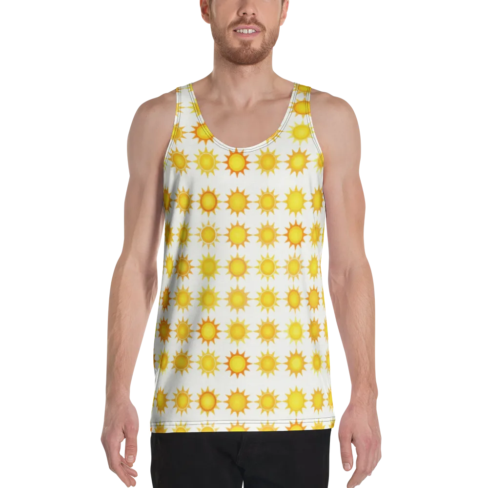 Solar Parade on Men's Tank Top — Front