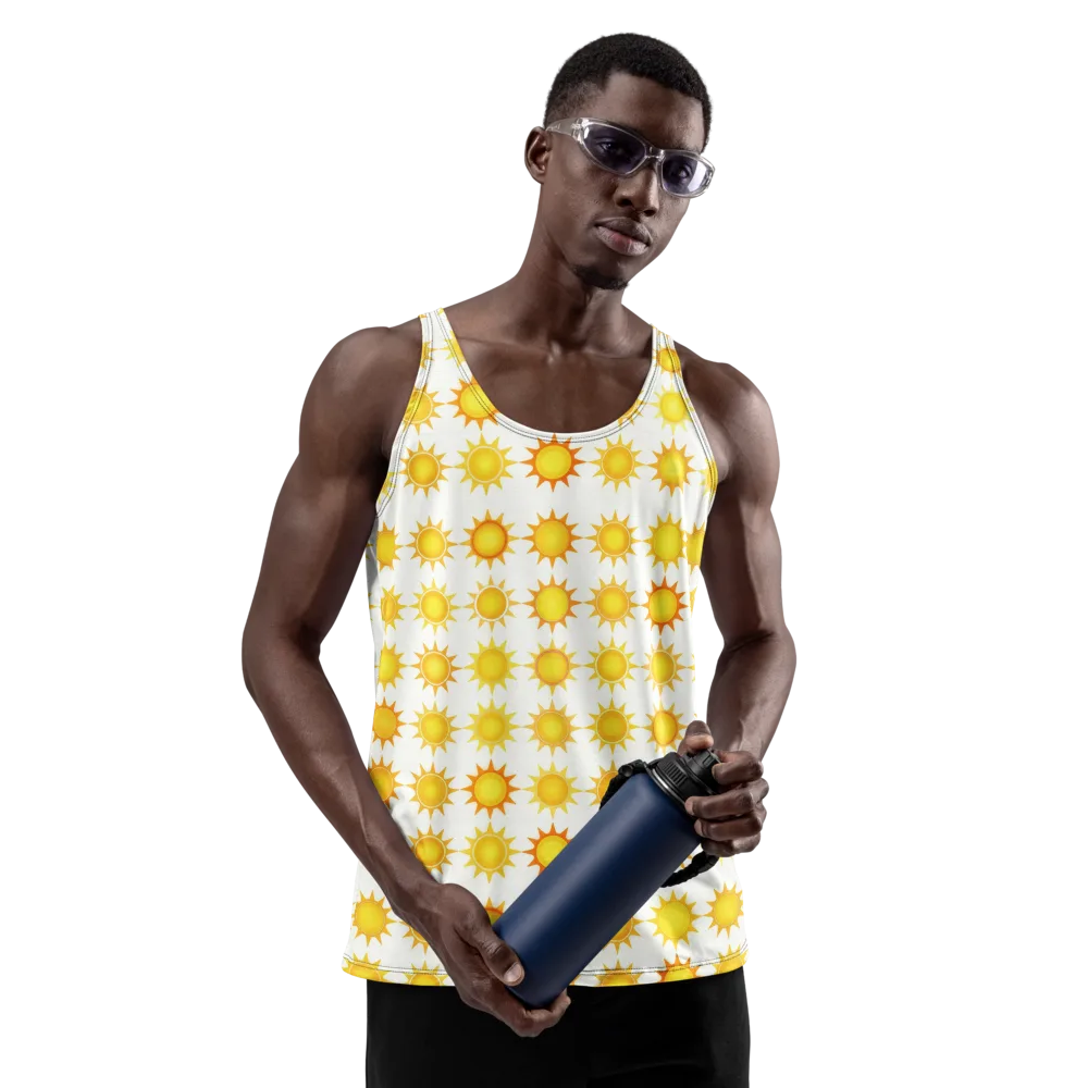 Solar Parade on Men's Tank Top — Front