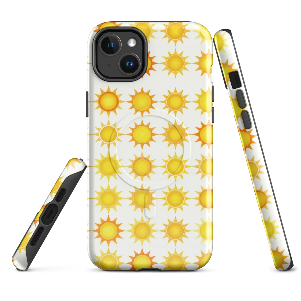 Solar Parade on MagSafe Tough Case for iPhone® — Front