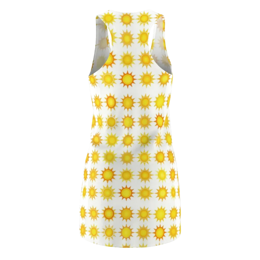 Solar Parade on Racerback Dress — Back