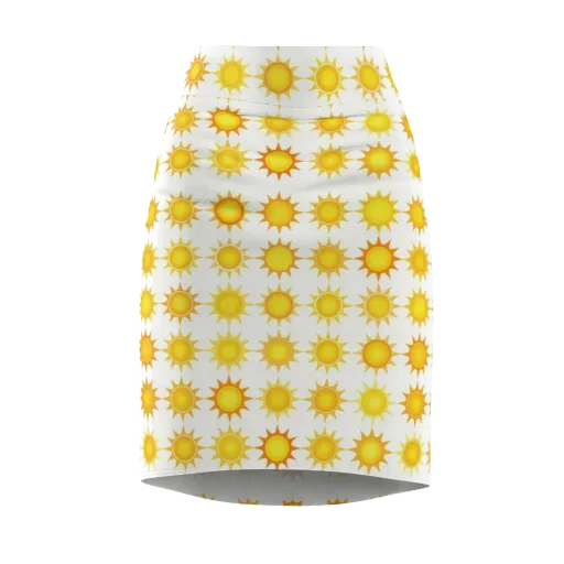 Solar Parade on a Pencil Skirt