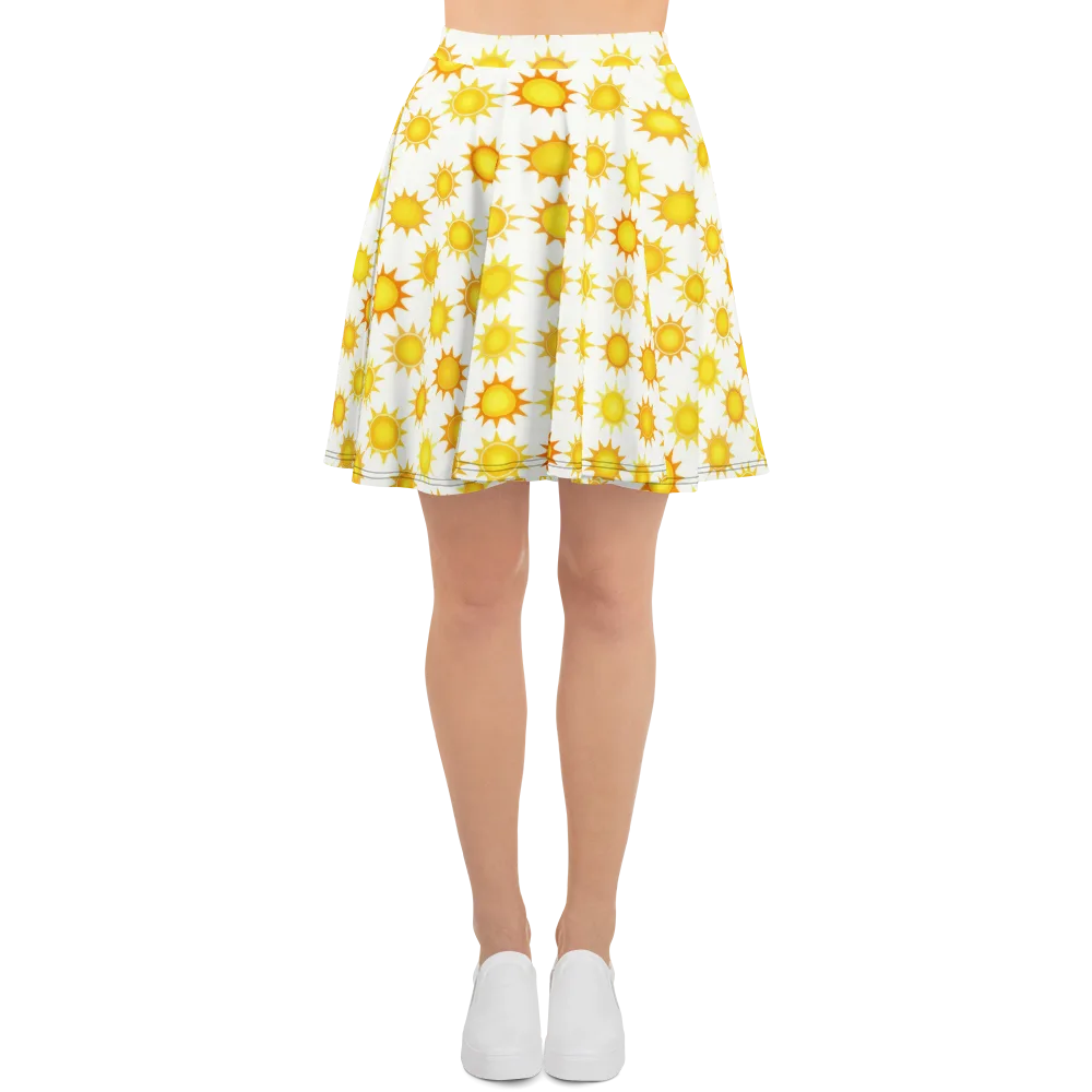 Solar Parade on Skater Skirt — Front