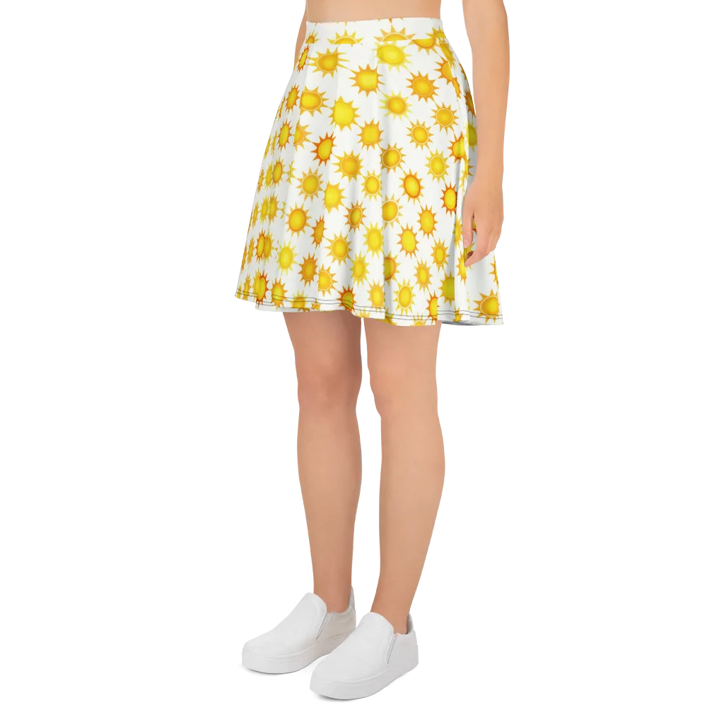 Solar Parade on Skater Skirt — Left