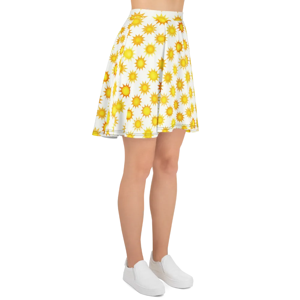 Solar Parade on Skater Skirt — Right