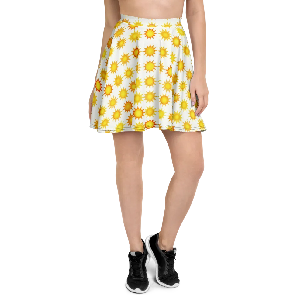 Solar Parade on Skater Skirt — Front