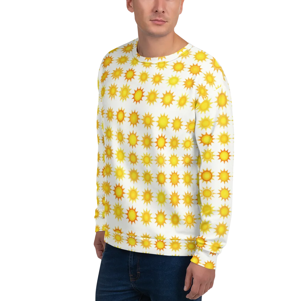 Solar Parade on Sweatshirt — Left Front