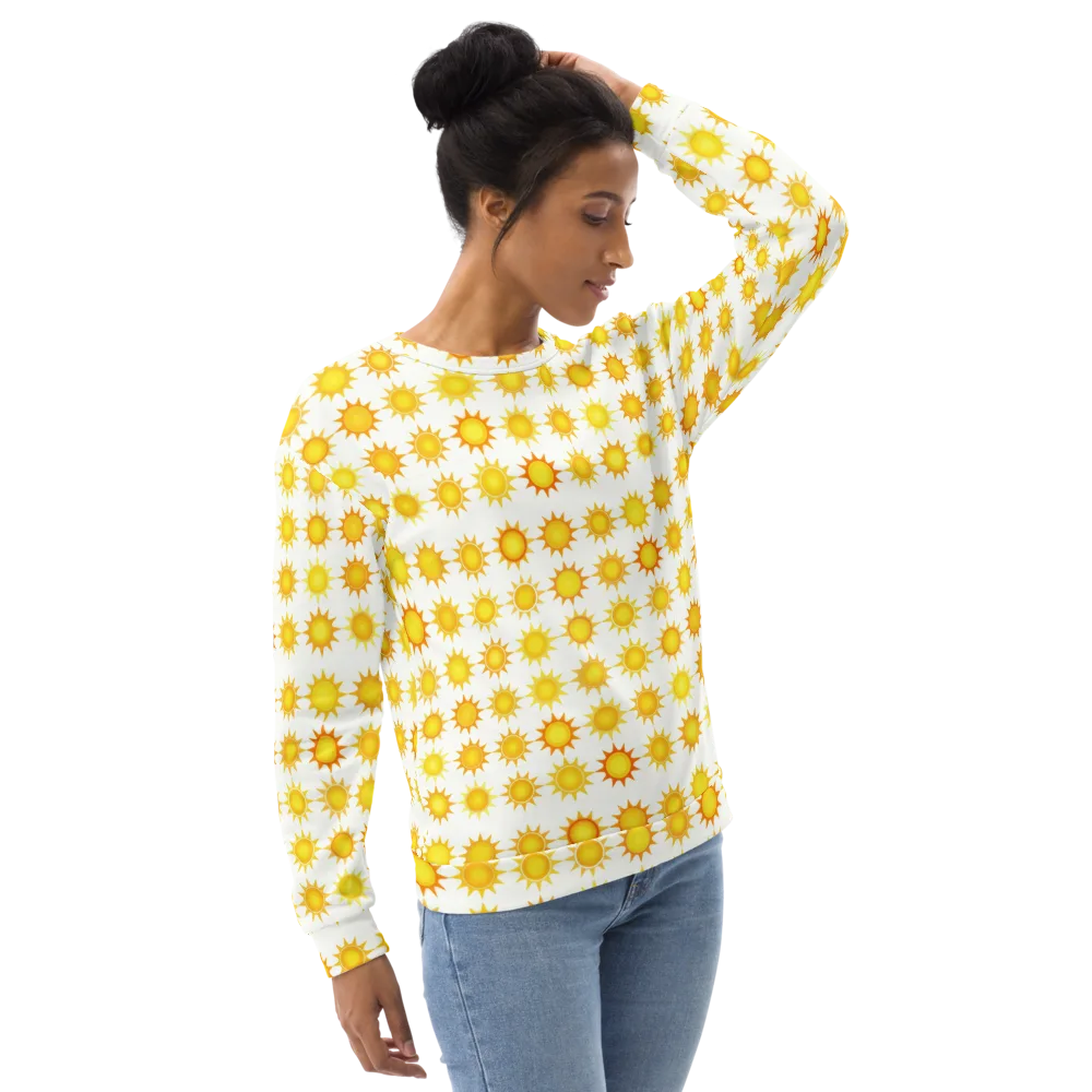 Solar Parade on Sweatshirt — Right Front