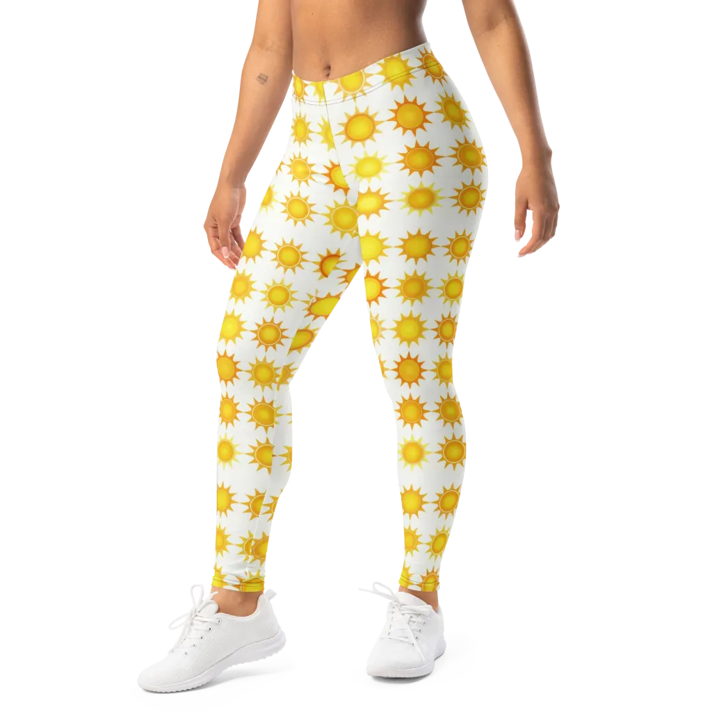 Solar Parade on Leggings — Left Front