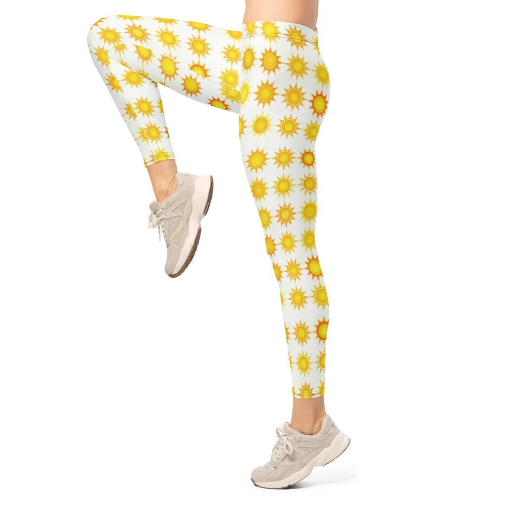 Solar Parade on Leggings — Left