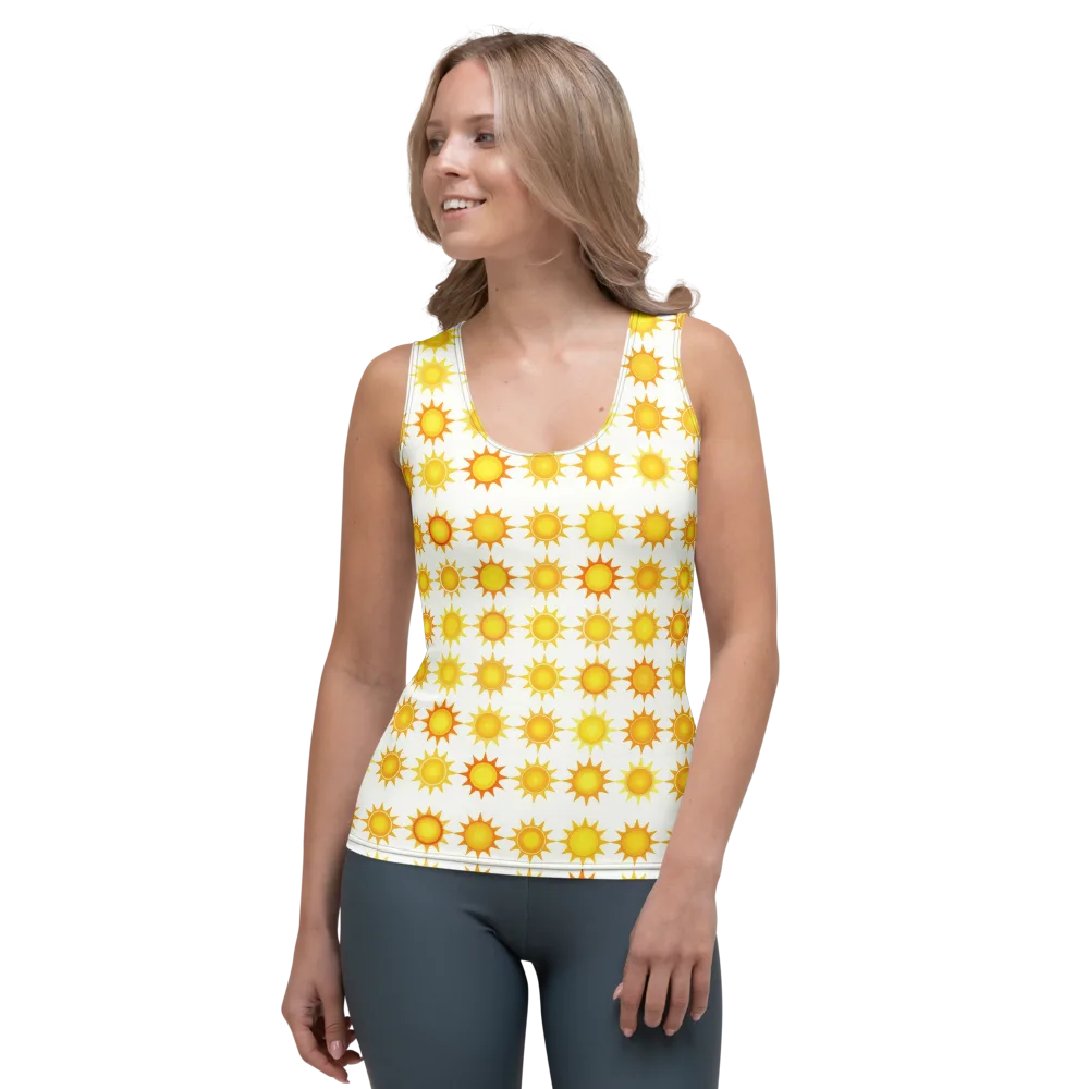 Solar Parade on Women's Tank Top — Front