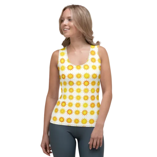 Solar Parade on a Women's Tank Top