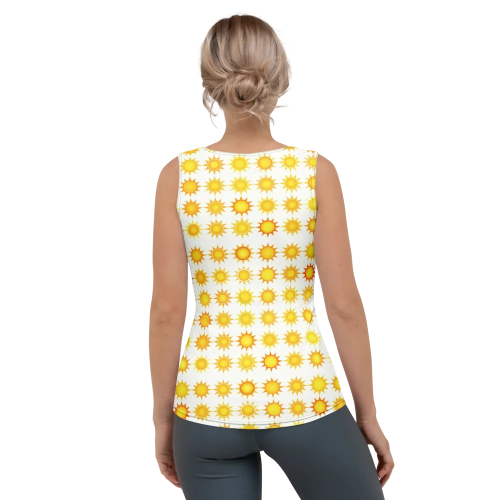 Solar Parade on Women's Tank Top — Back