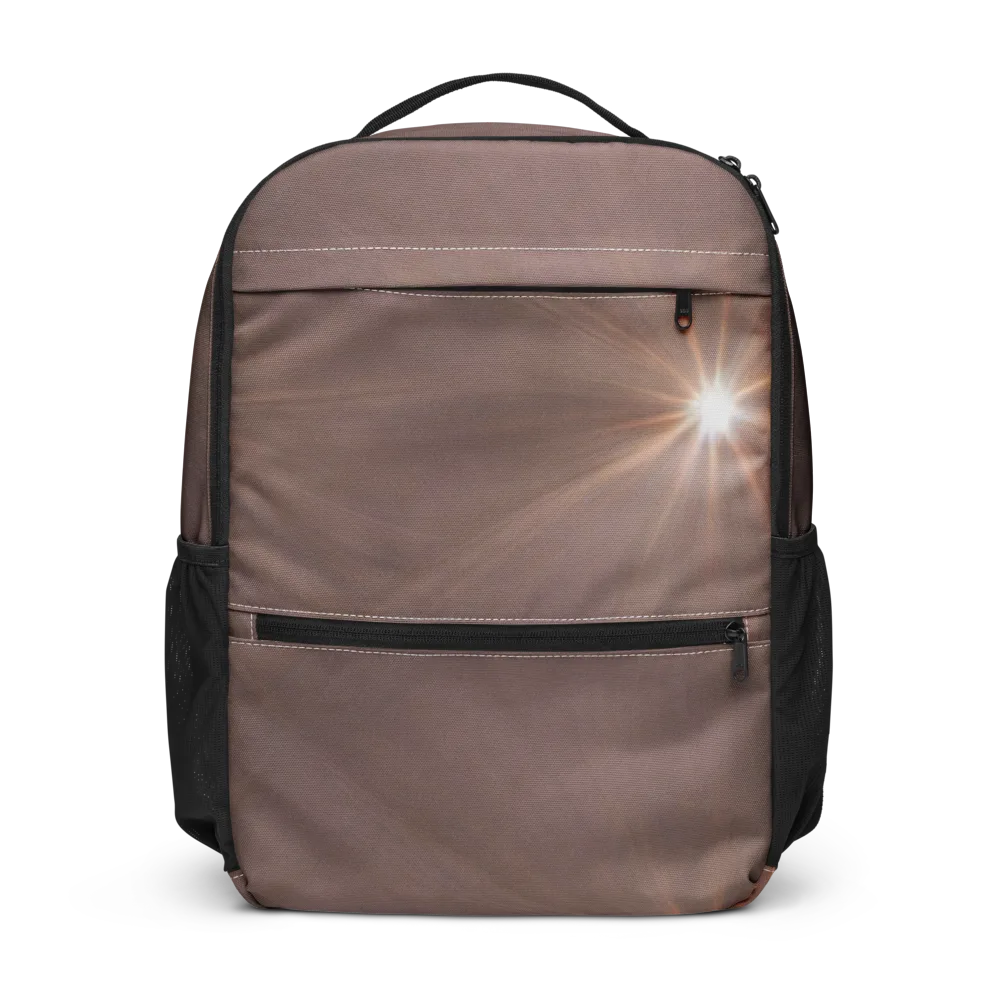 Velvet Starburst on Utility Backpack — Front