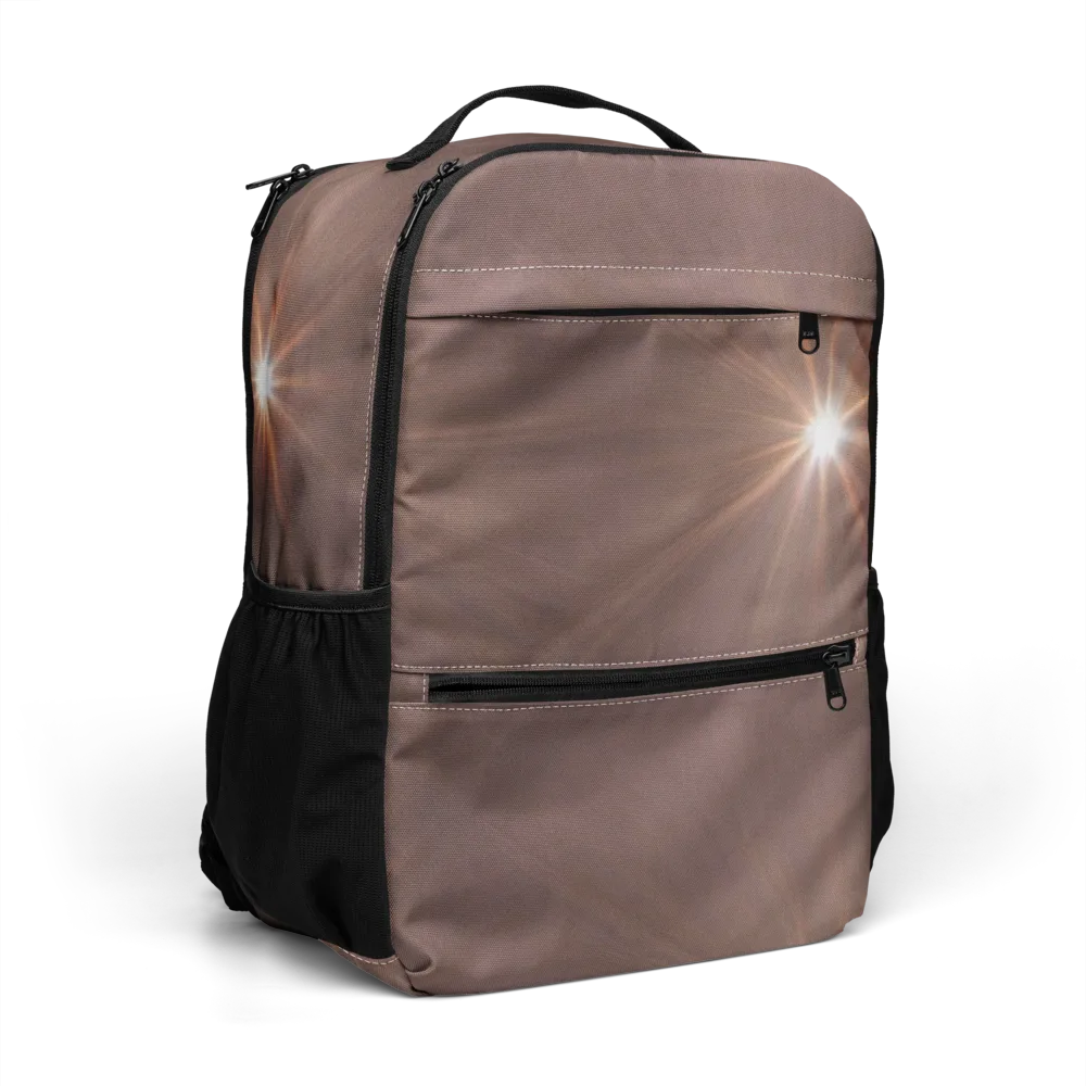 Velvet Starburst on Utility Backpack — Right Front