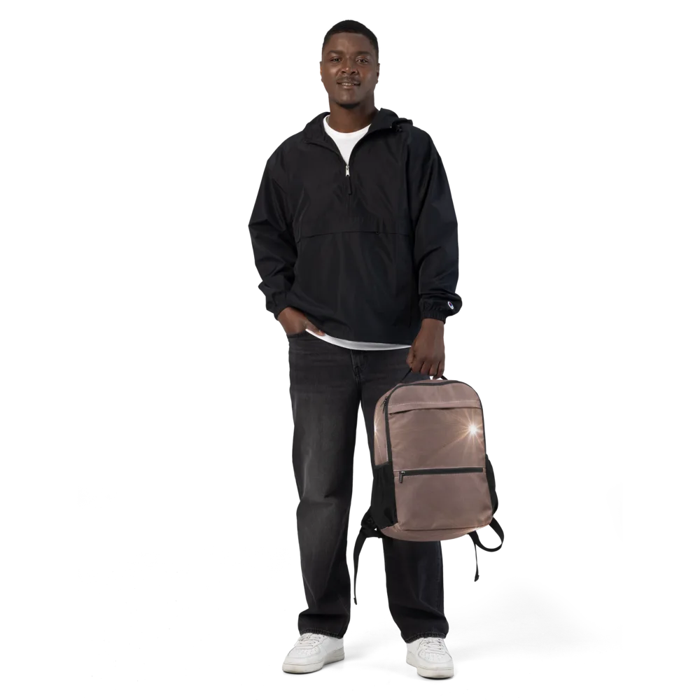 Velvet Starburst on Utility Backpack — Front