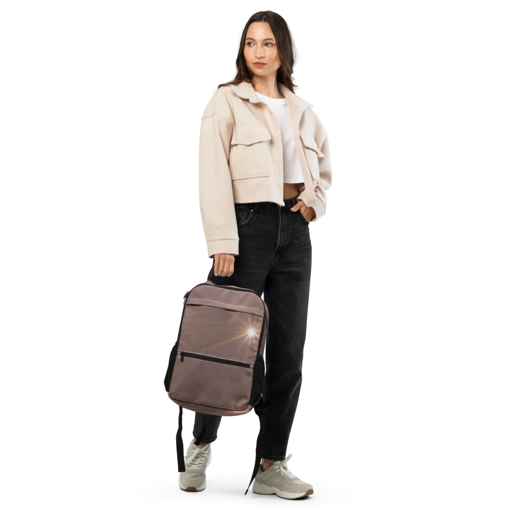 Velvet Starburst on Utility Backpack — Front