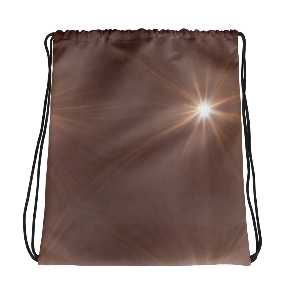 Velvet Starburst on Drawstring Bag — Photo