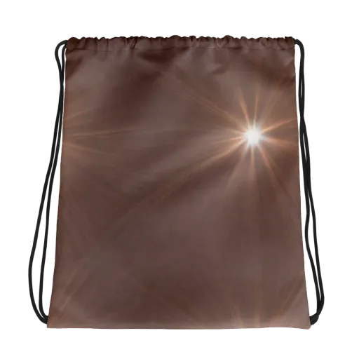 Velvet Starburst on a Drawstring Bag