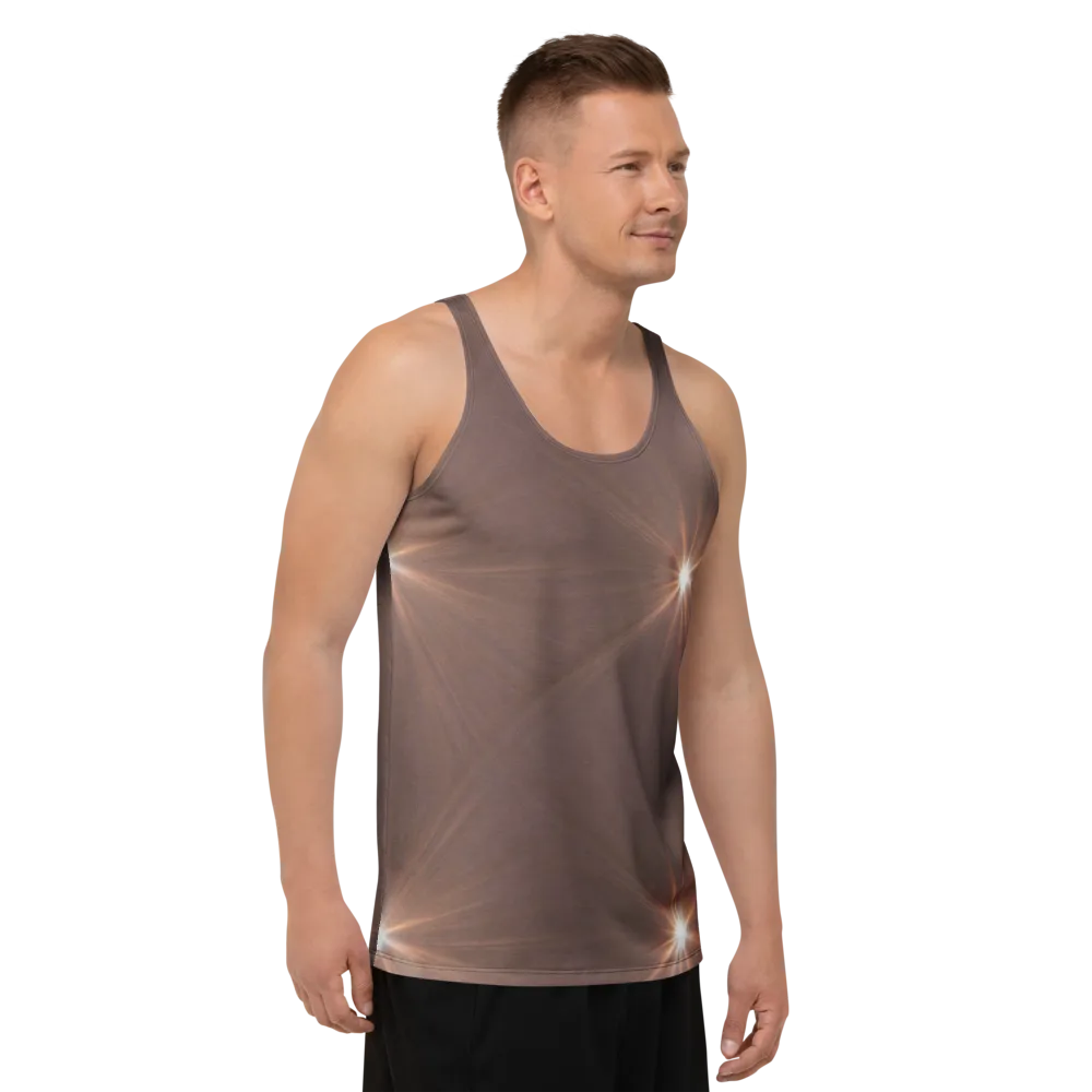 Velvet Starburst on Men's Tank Top — Right Front