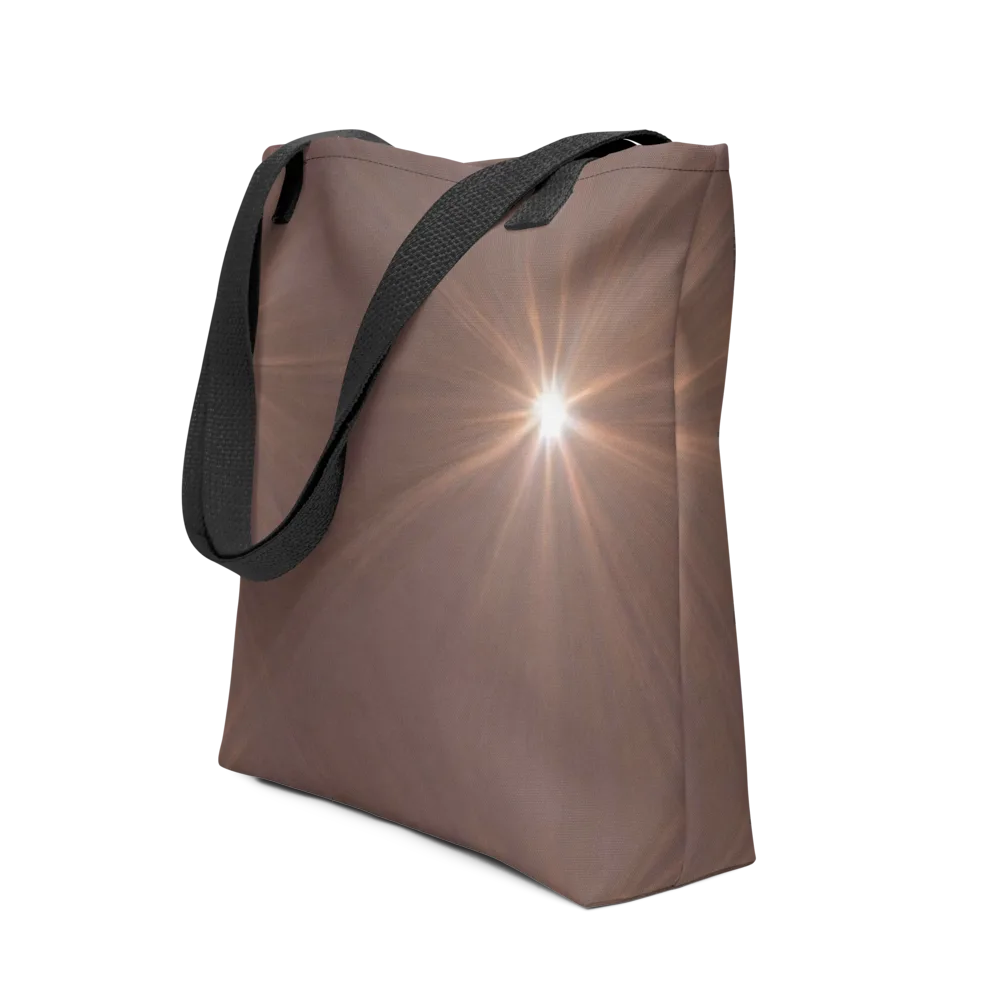 Velvet Starburst on Tote Bag — Front