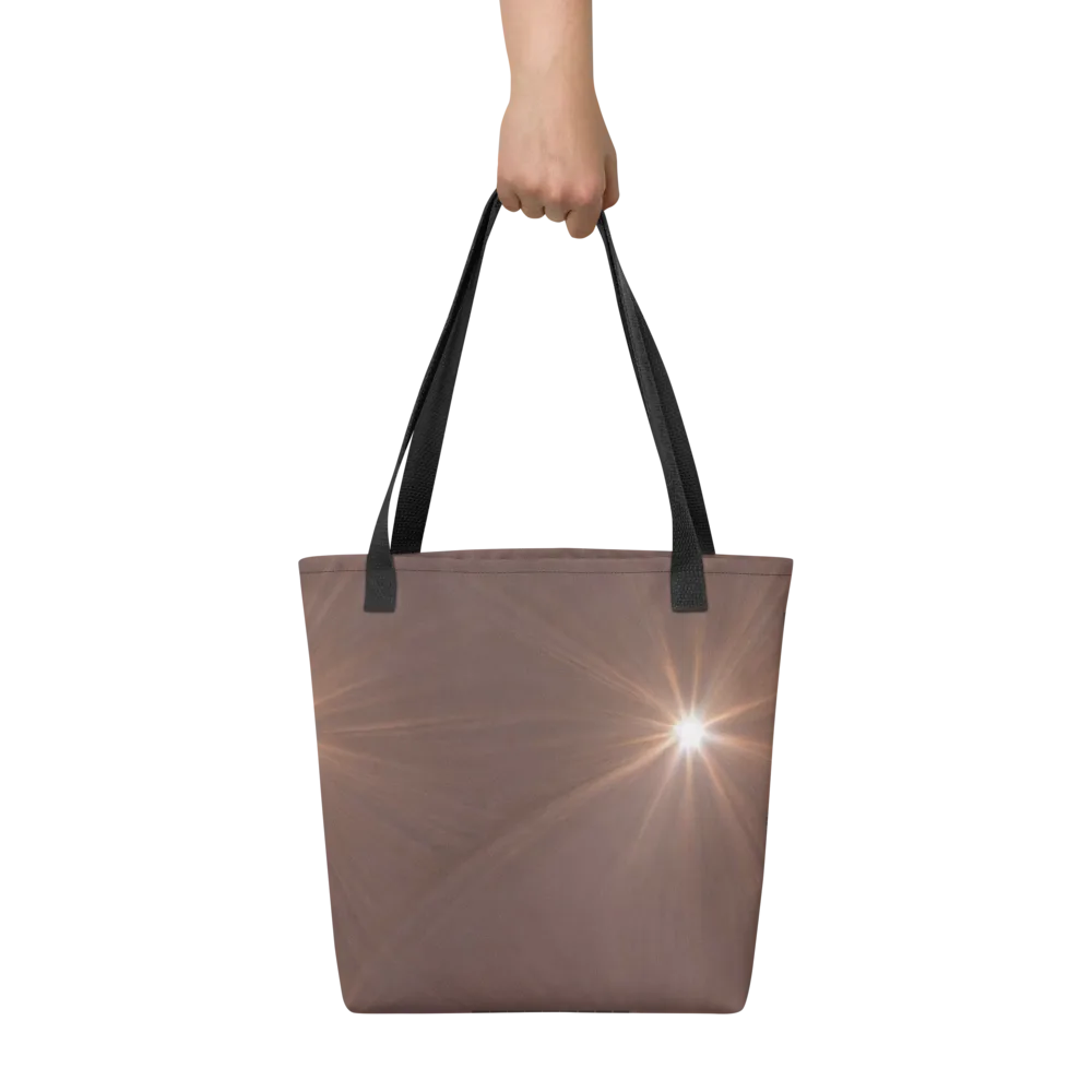 Velvet Starburst on Tote Bag — Front