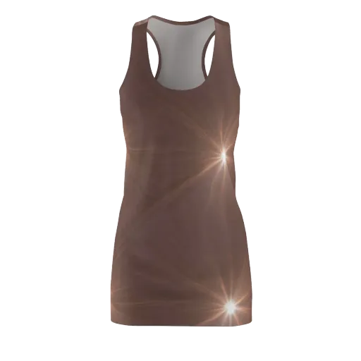 Velvet Starburst on a Racerback Dress