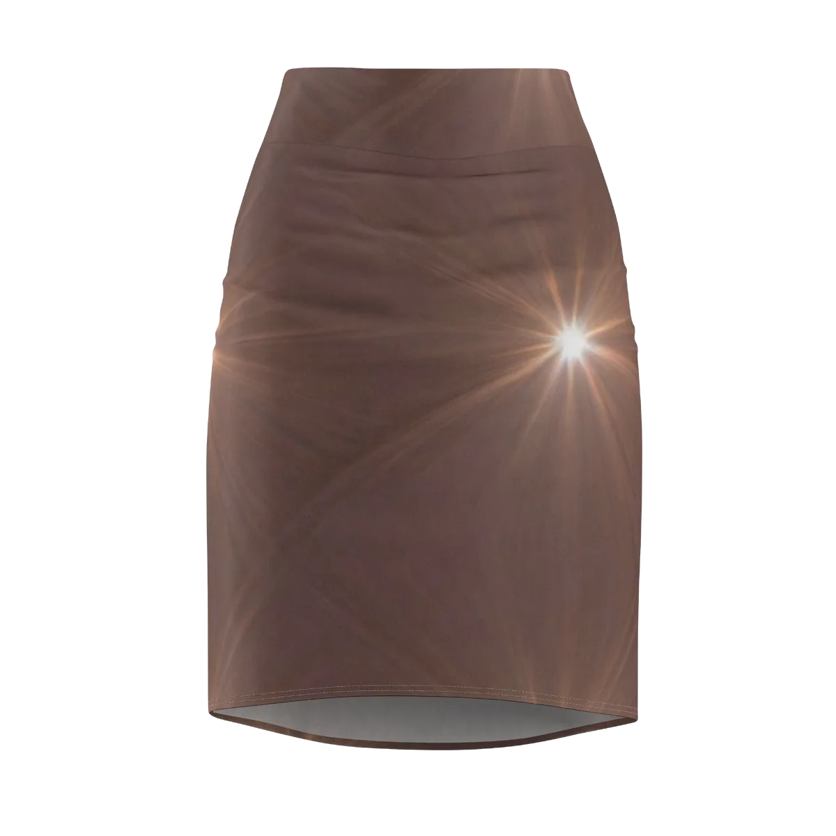 Velvet Starburst on Pencil Skirt — Front