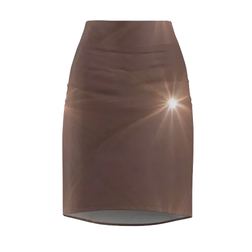 Velvet Starburst on a Pencil Skirt