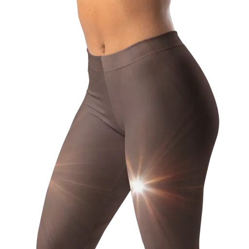 Velvet Starburst on a Leggings