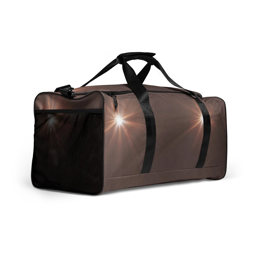 Velvet Starburst on Duffle Bag — Right Front