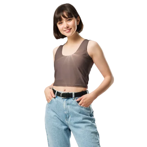 Velvet Starburst on a Crop Top