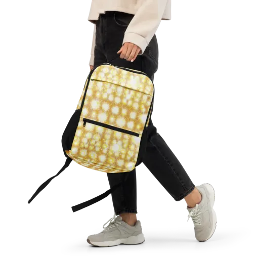 Golden Radiance on a Utility Backpack