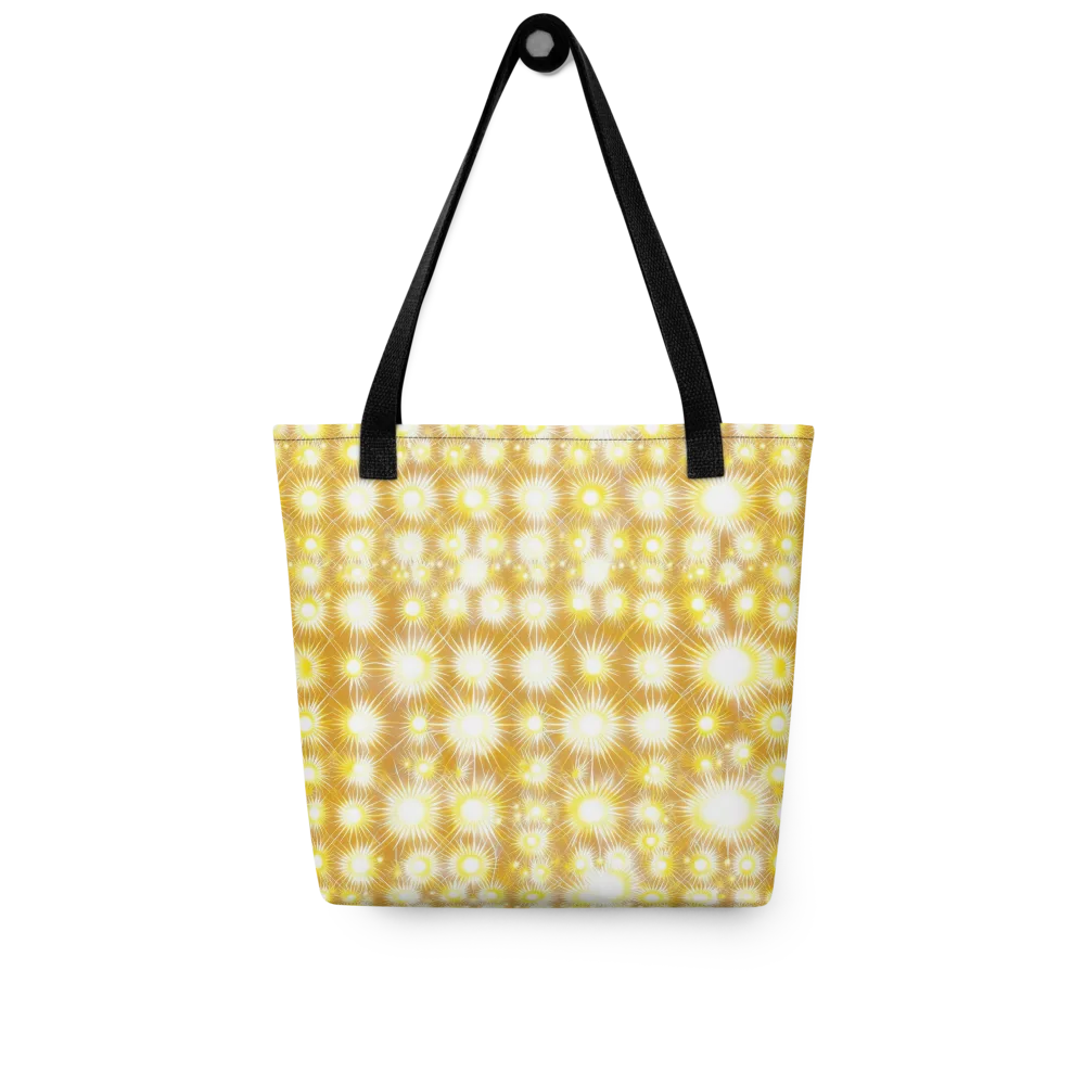 Golden Radiance on Tote Bag — Front