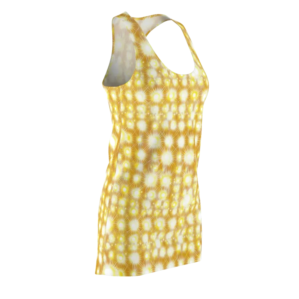 Golden Radiance on Racerback Dress — Front Side